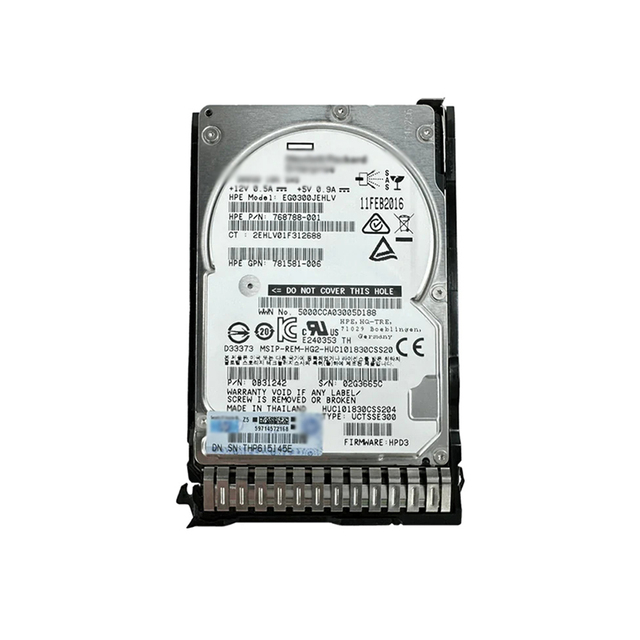652564-B21 300GB 10K RPM 2.5 Inch SAS HDD 652564-B21 Enterprise Server Hard Drive 6Gb/s High Performance Supplier