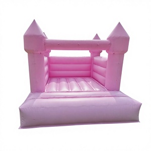 Outdoor commercial <b>inflatable</b> modern pink bounce <b>house</b> kids bouncing castle for parties weddings and events - Product Image 1