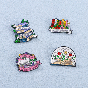 Pin <span class=keywords><strong>de</strong></span> Esmalte Personalizado con Diseño <span class=keywords><strong>de</strong></span> Gusano <span class=keywords><strong>de</strong></span> Carta Coleccionista <span class=keywords><strong>de</strong></span> Cómics <span class=keywords><strong>de</strong></span> Cuentos <span class=keywords><strong>de</strong></span> Hadas, Pin <span class=keywords><strong>de</strong></span> Solapa <span class=keywords><strong>de</strong></span> Metal para Amantes <span class=keywords><strong>de</strong></span> los Libros - Product Image 1