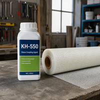 Agent de couplage silane KH-550 Aminosilane pureté 99% Promoteur d'adhérence pour résine époxy à base de fibre de verre