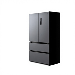 Refrigerador de cuatro puertas con puertas francesas, enfriamiento por aire, sin escarcha, eficiencia energética, desodorización rápida, capacidad de 506L para el hogar - Product Image 1