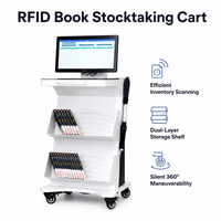 Carrito de Inventario Móvil para Libros con RFID HAUMR UHF SIP2 para una Gestión y Conteo de Inventario de Bibliotecas Eficientes, Otros Equipos de Servicio