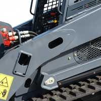Moteur diesel Kubota, chargeuse compacte sur chenilles et mini-chargeuse compacte, boîte de vitesses, roulement, pompe, accessoire de godet pour l'agriculture et la construction