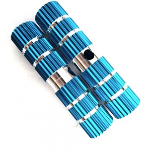 Pédale de vélo 100 mm, axe en acier, antidérapante, noir, rouge, violet, bleu, or, argent, équipement de cyclisme - Product Image 3