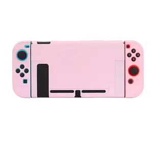 Protetora Shell Duro Para Interruptor Destacável Capa Shell Traseira Caso Para Nintendo Switch Gradiente Cor Dividir Clamshell