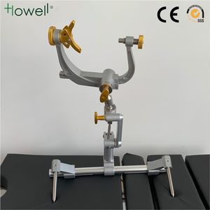 Dukungan kepala bedah Universal paduan Aluminium terjangkau sandaran kepala Mayfiled tiga titik penjepit tengkorak - Product Image 3