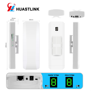 เหมาะสำหรับ HUASTLINK 5Km Outdoor Wifi Bridge P2P 900Mbps 5ghz Wireless Cpe Point to Point Wireless Bridge 1000Mbps Ethernet Port - Product Image 3