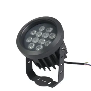 Rotonda di Sicurezza Ha Condotto Le Luci di Inondazione 9W 18W 24W 36W 48W 54w 72W 108W RGB E Singolo Colore Lampada di Inondazione Esterna Per Il Parco