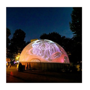 Mô phỏng mái vòm màn hình chiếu, chiếu mái vòm 5 mét đường kính - Product Image 2