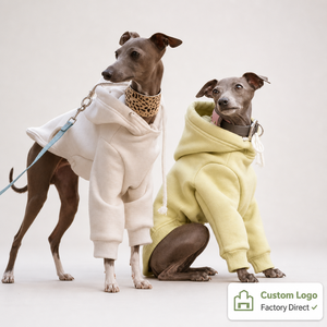 Sweat à capuche sportif en coton couleur unie pour <span class=keywords><strong>chien</strong></span>, automne-hiver, pour lévrier italien, whippet, <span class=keywords><strong>saluki</strong></span>, bedlington terrier -1 - Product Image 6