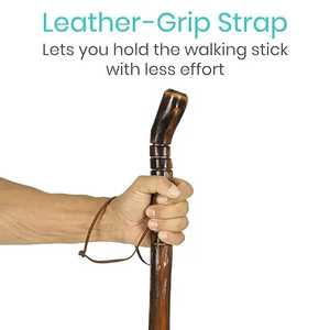 ไม้เท้าคุณภาพดีที่สุดสำหรับผู้สูงอายุ ทั้งชายและหญิง ด้ามจับไม้ดีไซน์สวยงาม แข็งแรง ทนทาน รองรับน้ำหนักได้ดี - Product Image 4