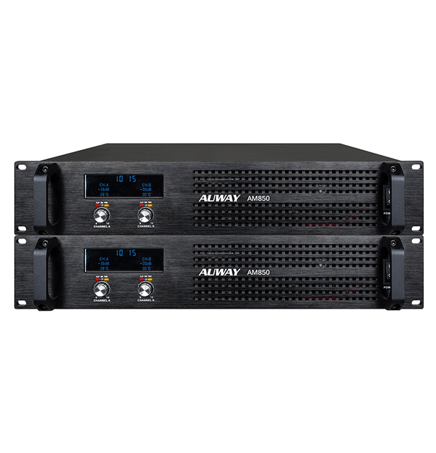 AUWAY AM450 800 Watts 4/8 Ohm 2 Channels Pro Audio Stage Powered Amplifier Guangdong Class H Sound System