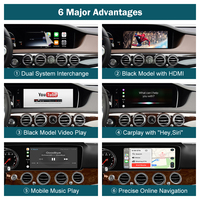 Module Smartbox sans fil CarPlay pour voiture Road Top NTG5.0, Android Auto, Apple CarPlay pour Mercedes Benz Classe S W222 2014-2018