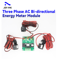 Módulo medidor de energía bidireccional Modbus-RTU RS485, 63A, 3P4W, RS485, 1 unidad