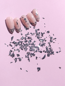 TSZS 2022 Sample Available Irregular Flakes Stickers Nail DIY Manicure Decoration DIY <strong>Sequin</strong> Nails <strong>Art</strong> for Salon - Product Image 5