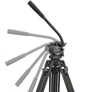 Trípode de cámara YITAI de 1,8 M y soporte de trípode profesional de alta resistencia, cabezal de bola y trípode portátil de aluminio para cámara de vídeo - Product Image 3