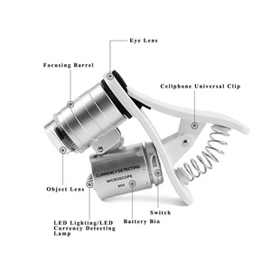Martphone-icroscope de <span class=keywords><strong>60X</strong></span> para eweler, para ewelry - Product Image 4