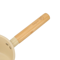 Poêle Moderne en Aluminium avec Revêtement Antiadhésif, Base en Acier Inoxydable pour Induction, Poignée en Bakélite, Couvercle en Verre, Résistante à la Chaleur, Légère