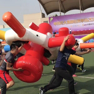 Équipement de sport <span class=keywords><strong>gonflable</strong></span> en pvc intéressant, jeux de construction d'équipe gonflables, pour adultes - Product Image 4