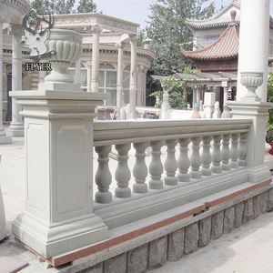 Balaustre in Marmo Bianco <span class=keywords><strong>per</strong></span> Decorazione Balcone, Ringhiera in Pietra in Vendita - Product Image 2