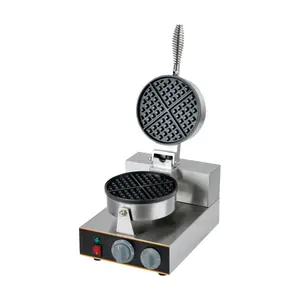 Hot Sale Kitchen Equipment Commercial Stainless Steel Mini Egg Roll Waffle Maker Machine Snack Ice Cream Cone Machine