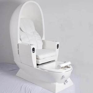 Chaise de pédicure spa pour les pieds de luxe <span class=keywords><strong>2022</strong></span> sans plomberie, eau chaude/froide, drainage automatique, dossier multi-angles, modèle Pudilai 85625 - Product Image 3