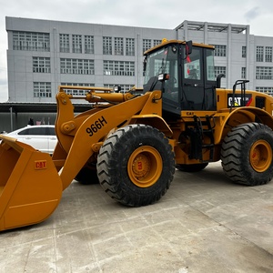 Cargadora de Ruedas CAT 966H Usada a Bajo Precio, Cargadora Hidráulica Importada de EE. UU., 5T 950GC 966G 980G 4x4, Tractor Agrícola, Maquinaria de Construcción - Product Image 1