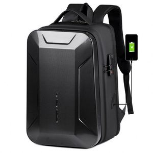 Multi Functional Hard Shell <b>Backpack</b>, <b>Large</b> Capacity Waterproof Travel Bag, Business and Leisure USB Computer Bag - Product Image 1