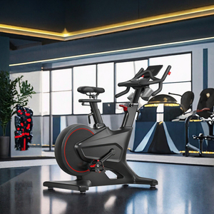 Bicicleta de Spinning Comercial para Ciclismo Indoor, con Pantalla Digital, Asiento Ajustable y Marco de Acero para Entrenamiento en Gimnasio - Product Image 3