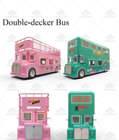 Food Truck Bus Grande Mode Entièrement Équipé Kiosque Espresso Café Remorque Van Caravane Vintage Conteneur Café