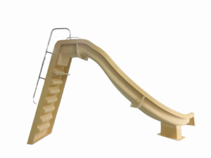 Tobogán de Agua <span class=keywords><strong>Residencial</strong></span> de Fibra de Vidrio para Casa o Villa, Piscina Duradera Resistente a los Rayos UV, Personalizable, Seguro para Exteriores - Product Image 1