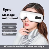 Venta al por mayor masajeador de ojos eléctrico con control de sincronización y función de música con calefacción y vibración
