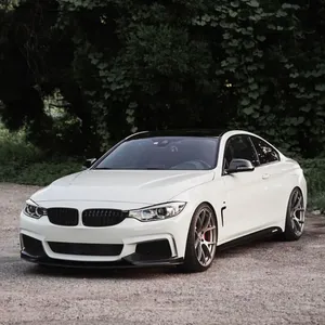 Lèvres de spoiler de pare-chocs avant pour BMW Série 4 F32 F33 M-Tech 2014-2020, style kit carrosserie avec diffuseur inférieur - Product Image 5