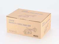 Scie circulaire portative sans fil à batterie lithium-ion, machine de découpe multifonctionnelle rechargeable pour le travail du bois