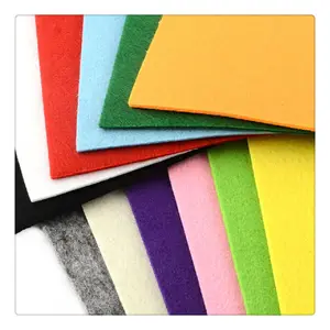 nonwoven felt sheet china supplier polyester felt needle punched non woven fabricfor suit under collar interlining