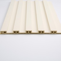 Nouveau panneau mural WPC ignifuge, insonorisé, imperméable, moderne, classique, pour usage domestique, durable, taille et couleur personnalisables, grille 3D
