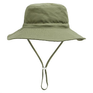 Sombrero de Sol para bebé, protección UV, gorras de playa transpirables para exteriores para niños pequeños, sombrero de cubo de sublimación infantil con cordón para niñas y niños - Product Image 6