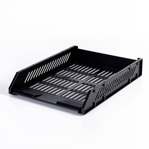 Nhựa Văn Phòng Máy Tính Để Bàn Tổ Chức Có Thể Xếp Chồng 3 Tier Khay Tài Liệu Tập Tin Khay Khay Tài Liệu - Product Image 6