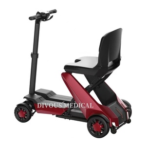 Remote Control Four Wheels Lightweight Mobility <b>Rollator</b> <b>Walker</b> for Elderly Outdoor Electric Mobility Scooter - Product Image 5
