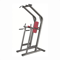 Station de musculation commerciale anti-basculement à base stable pour tractions et levées de jambes, machine d'entraînement de force corporelle