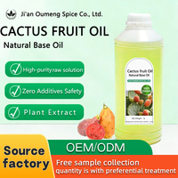 Minyak Biji Prickly Pear Murni yang Diperas Dingin, Minyak Biji Opuntia Ficus Indica, Minyak Pembawa Antioksidan untuk Perawatan Anti Penuaan Kulit Wajah dan Rambut