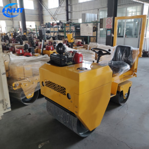 Machines de construction Double rouleau de roue en acier Rouleau hydraulique complet - Product Image 1