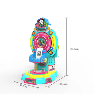Noria giratoria que funciona con monedas de alta calidad, máquina de juego de columpio, carrusel de paseo para niños, entretenimiento para niños - Product Image 2