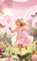 Kit de fabrication de serre-tête féerique, ensemble d'accessoires pour cheveux de princesse pour enfants, jouet éducatif pour se déguiser