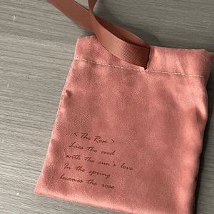 Hot Sale Custom Logo Printed Soft Velvet <b>Drawstring</b> <b>Pouches</b> Jewelry Gift Packaging and Display Dust Bag With Ribbons - Product Image 5