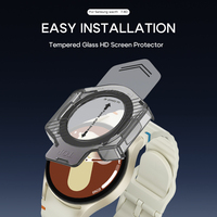 Protection d'écran en verre trempé haute alumine 2.5D 9H pour montre connectée 40 mm, anti-choc, anti-rayures, anti-traces de doigts