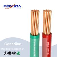 Cable de Alimentación con Aislamiento de PVC, Cableado de Construcción de Cobre Fengda THHN/THWN-2