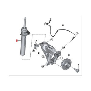 31316852422 31316852421 37106860981 Amortisseur pour BMW X1 F48 F49 - Product Image 5