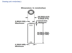 3200mah 1.5v כפול סוללת ליתיום, נמשכת עוד aa batterie למנעול מנעול חכם, מערכת ארלם אבטחה היי-טק - Product Image 6