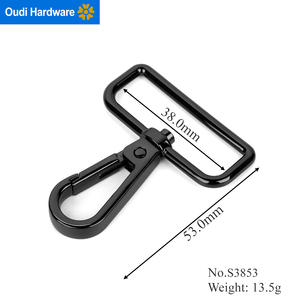 Chất Lượng Cao Kẽm Hợp Kim Kim Loại Túi Clip Xoay Móc Snap Cho Phụ Nữ Túi Dây Đeo - Product Image 3